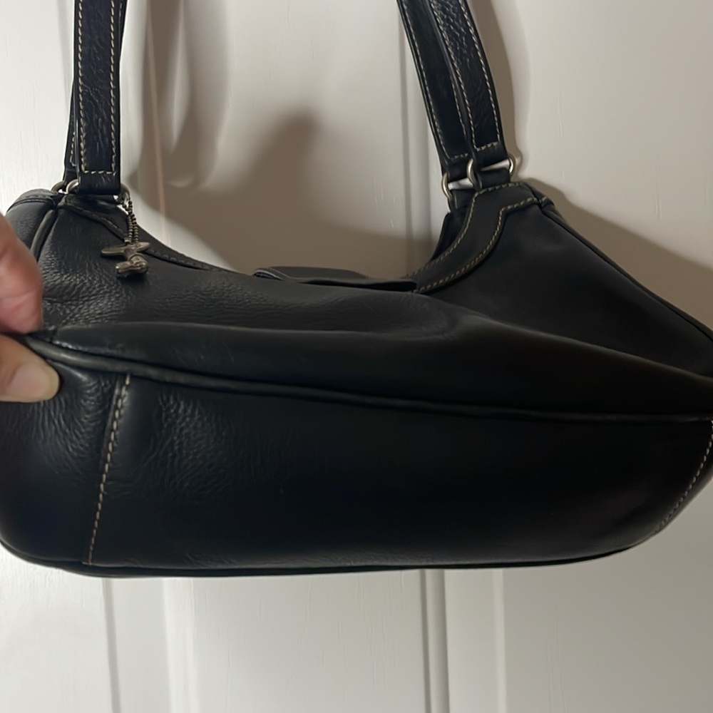 Fossil genuine leather black 4 compartment purse, gently used - Picture 5 of 11